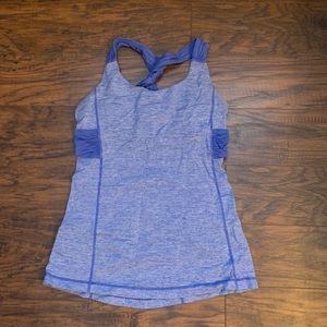 Blue Lululemon Tank